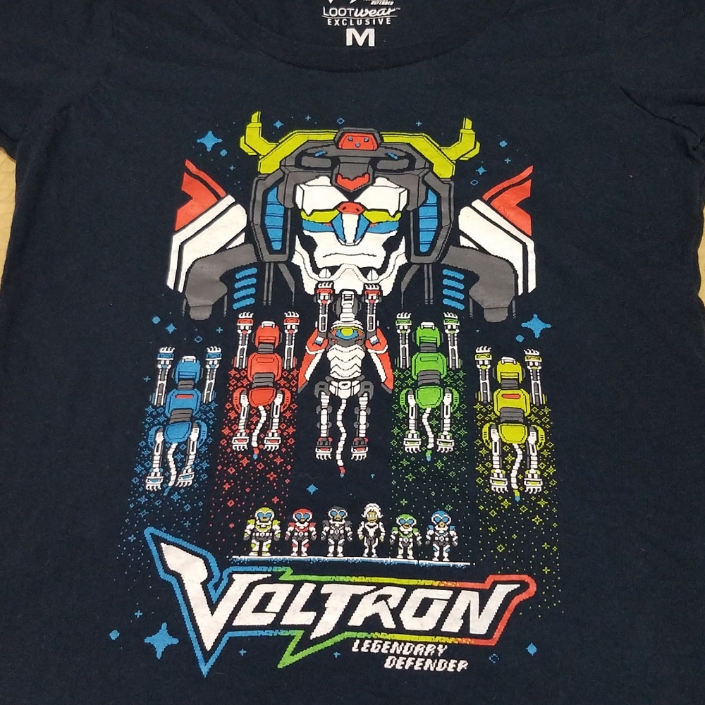 Voltron T Shirt Size M